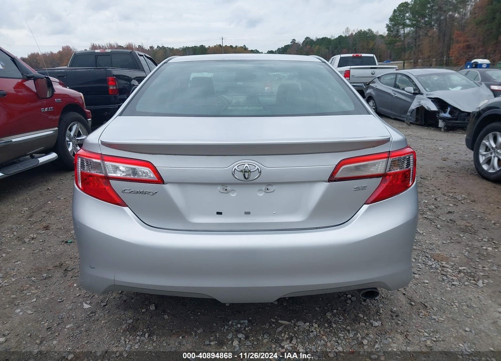 2013 TOYOTA CAMRY SE VIN: 4T1BF1FK0DU239032