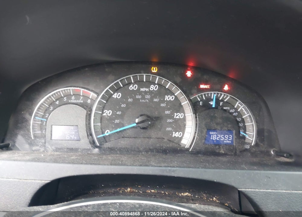 2013 TOYOTA CAMRY SE VIN: 4T1BF1FK0DU239032