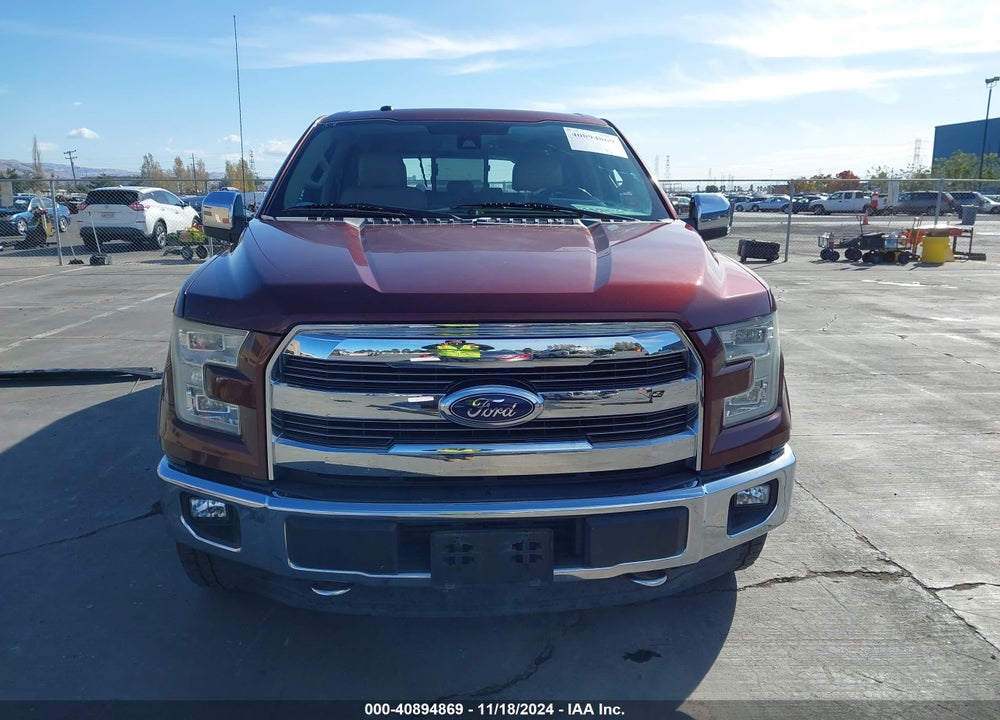 2015 FORD F-150 LARIAT VIN: 1FTEW1EG5FKD48888
