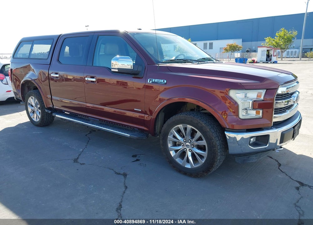 2015 FORD F-150 LARIAT VIN: 1FTEW1EG5FKD48888