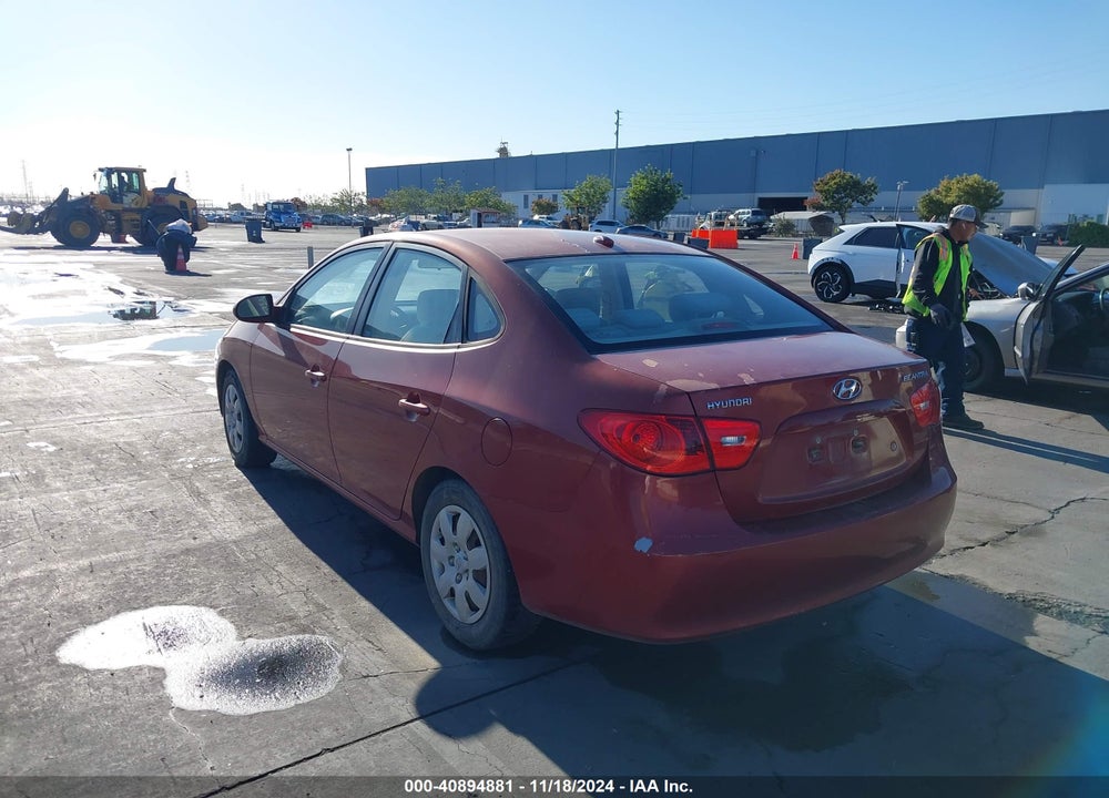 2008 HYUNDAI ELANTRA GLS/SE VIN: KMHDU46DX8U461620
