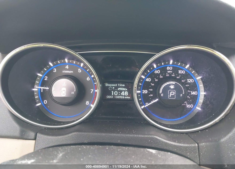 2013 HYUNDAI SONATA GLS VIN: 5NPEB4AC2DH522315