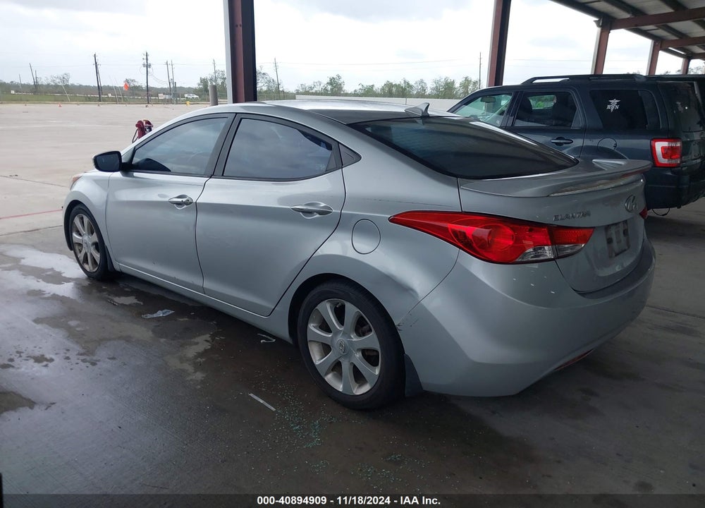 2013 HYUNDAI ELANTRA LIMITED VIN: 5NPDH4AE2DH398171