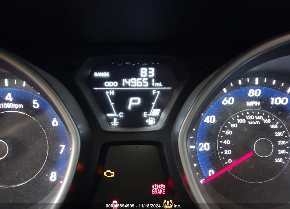 2013 HYUNDAI ELANTRA LIMITED VIN: 5NPDH4AE2DH398171