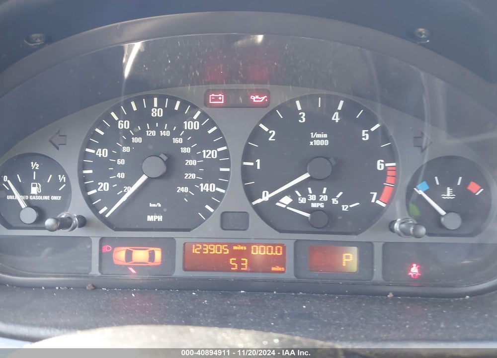 2003 BMW 325I VIN: WBAAZ33473PH34236