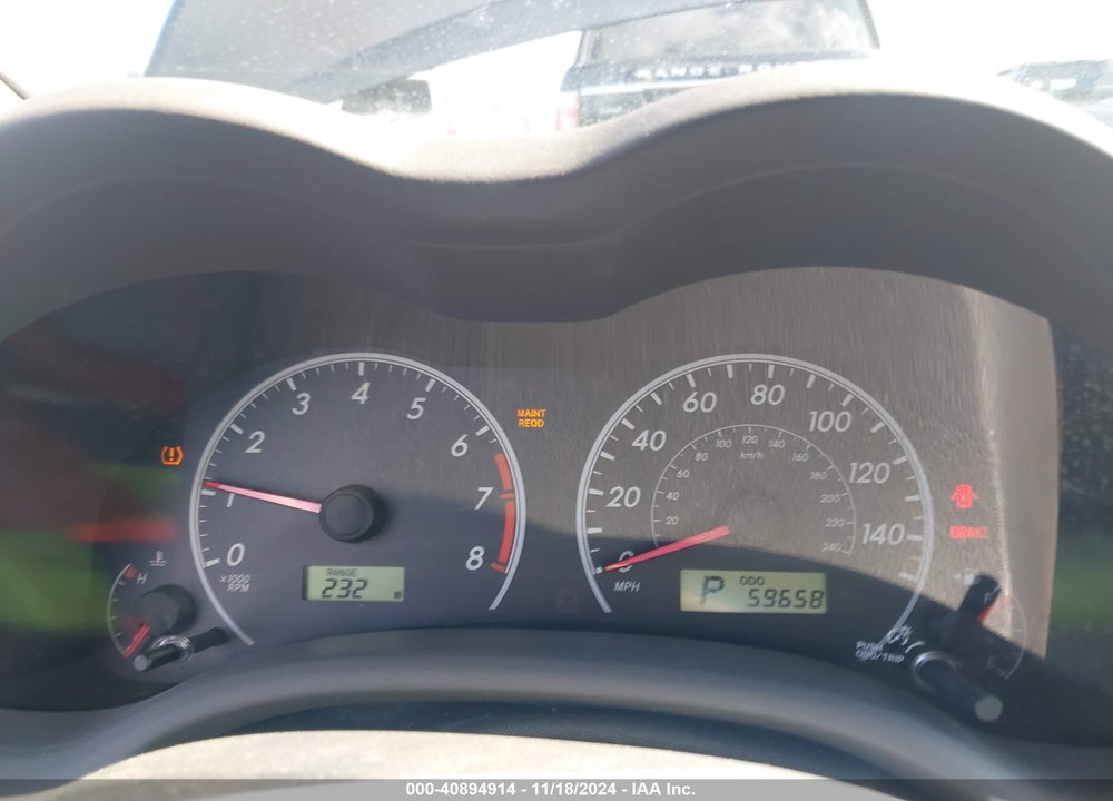 2010 TOYOTA COROLLA LE VIN: 1NXBU4EE0AZ232337