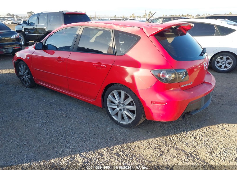 2007 MAZDA SPEED3 SPORT VIN: JM1BK34M071627108