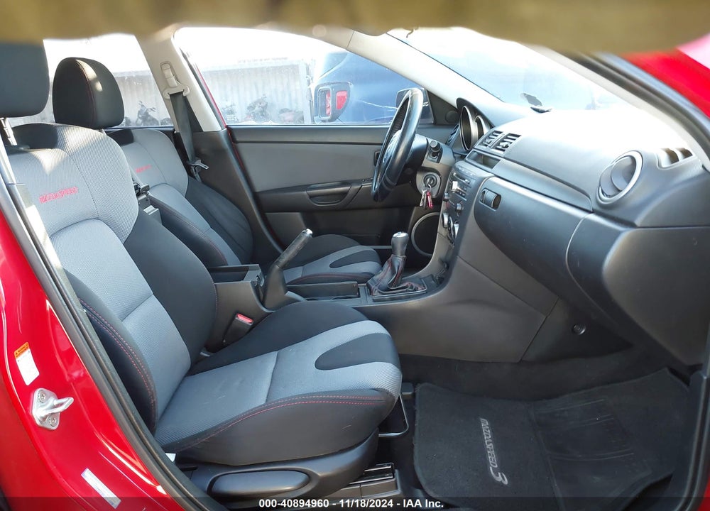 2007 MAZDA SPEED3 SPORT VIN: JM1BK34M071627108