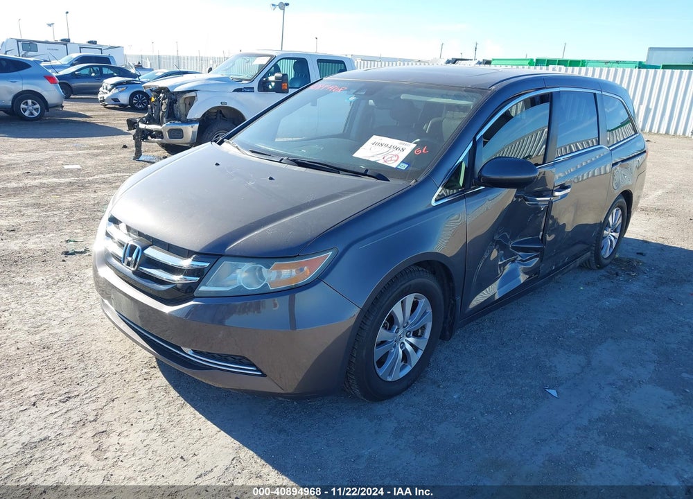2015 HONDA ODYSSEY EX-L VIN: 5FNRL5H63FB131339