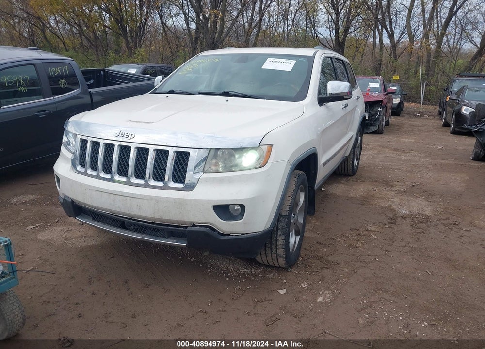 2012 JEEP GRAND CHEROKEE OVERLAND VIN: 1C4RJFCT4CC103499