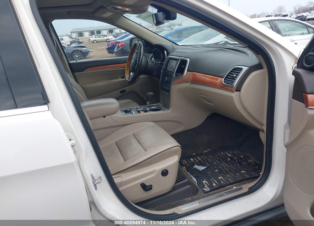 2012 JEEP GRAND CHEROKEE OVERLAND VIN: 1C4RJFCT4CC103499