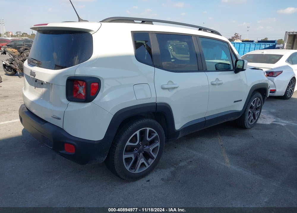 2016 JEEP RENEGADE LATITUDE VIN: ZACCJABT2GPC54353