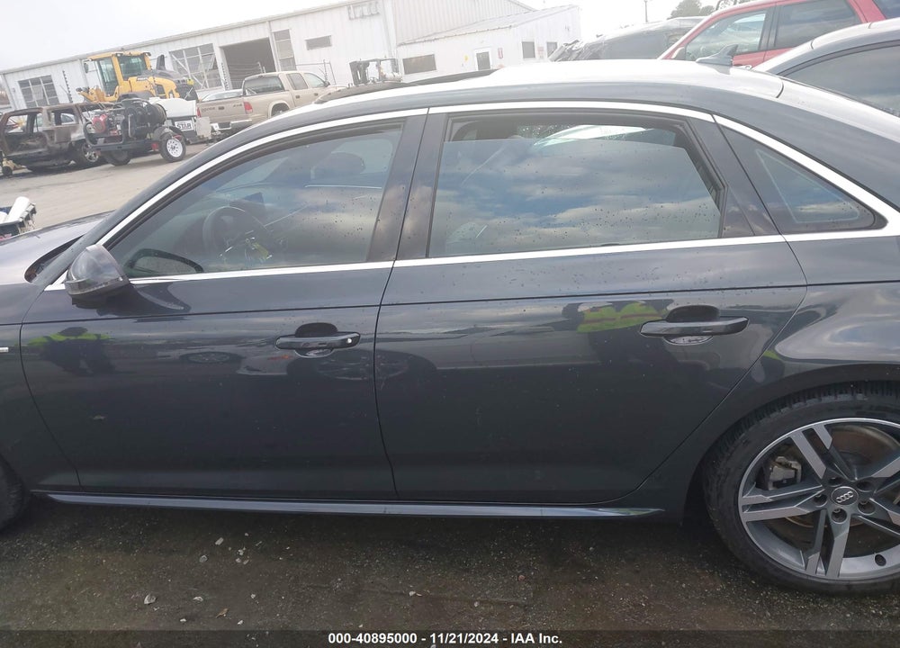 2018 AUDI A4 2.0T TECH ULTRA PREMIUM/2.0T ULTRA PREMIUM VIN: WAULMAF41JA119248