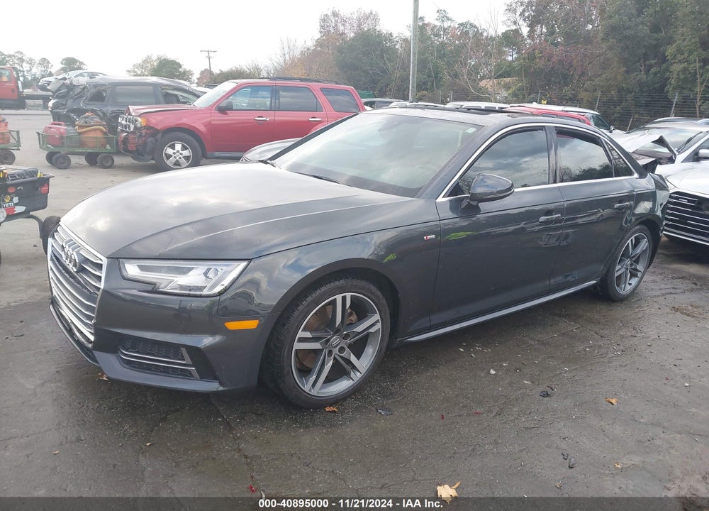 2018 AUDI A4 2.0T TECH ULTRA PREMIUM/2.0T ULTRA PREMIUM VIN: WAULMAF41JA119248