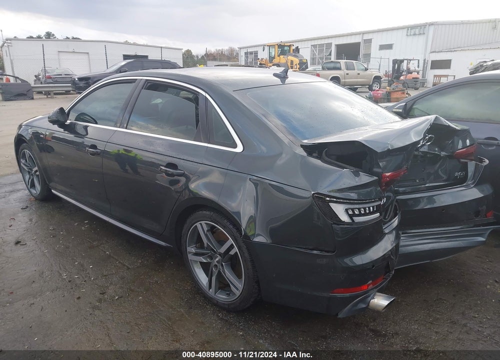 2018 AUDI A4 2.0T TECH ULTRA PREMIUM/2.0T ULTRA PREMIUM VIN: WAULMAF41JA119248