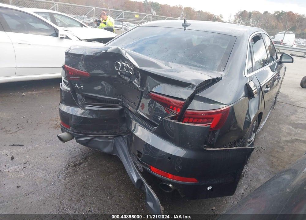 2018 AUDI A4 2.0T TECH ULTRA PREMIUM/2.0T ULTRA PREMIUM VIN: WAULMAF41JA119248