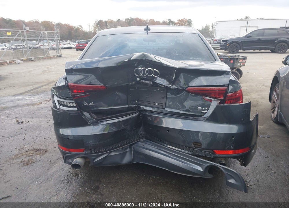 2018 AUDI A4 2.0T TECH ULTRA PREMIUM/2.0T ULTRA PREMIUM VIN: WAULMAF41JA119248