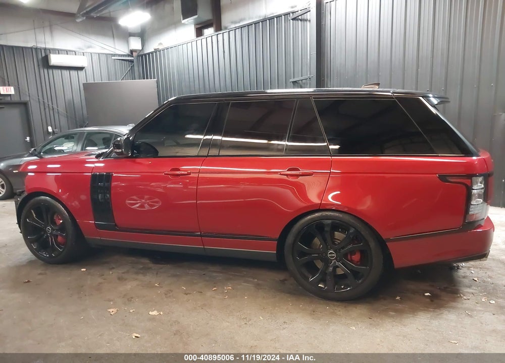 2017 LAND ROVER RANGE ROVER 5.0L V8 SUPERCHARGED SV AUTOBIOGRAPHY DYNAMIC VIN: SALGW2FE8HA332746