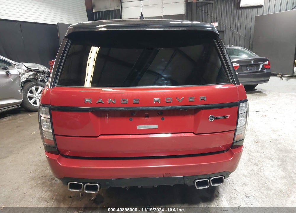 2017 LAND ROVER RANGE ROVER 5.0L V8 SUPERCHARGED SV AUTOBIOGRAPHY DYNAMIC VIN: SALGW2FE8HA332746