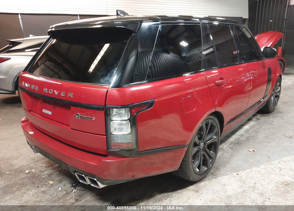 2017 LAND ROVER RANGE ROVER 5.0L V8 SUPERCHARGED SV AUTOBIOGRAPHY DYNAMIC VIN: SALGW2FE8HA332746