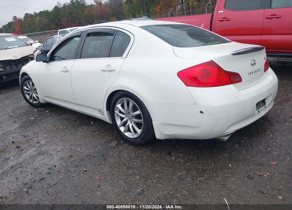 2007 INFINITI G35X VIN: JNKBV61F37M808960