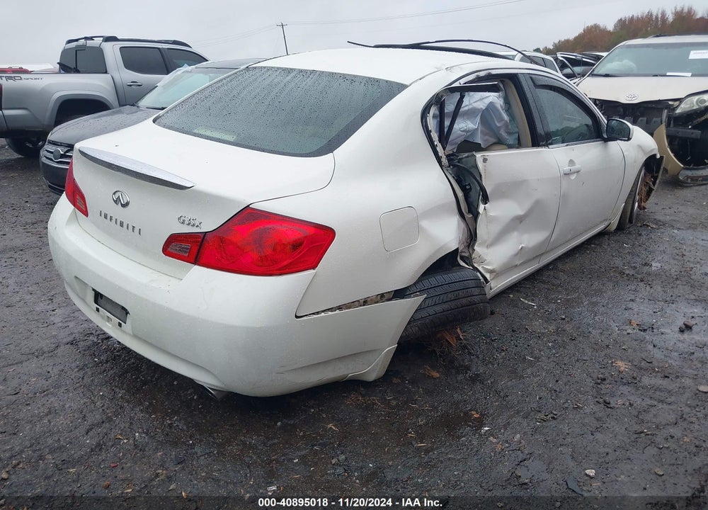2007 INFINITI G35X VIN: JNKBV61F37M808960