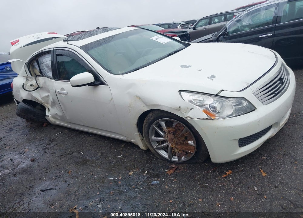 2007 INFINITI G35X VIN: JNKBV61F37M808960