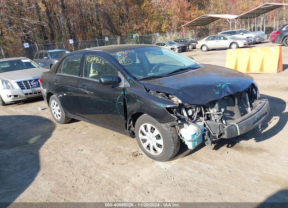 2009 TOYOTA COROLLA LE VIN: 2T1BU40E79C178006