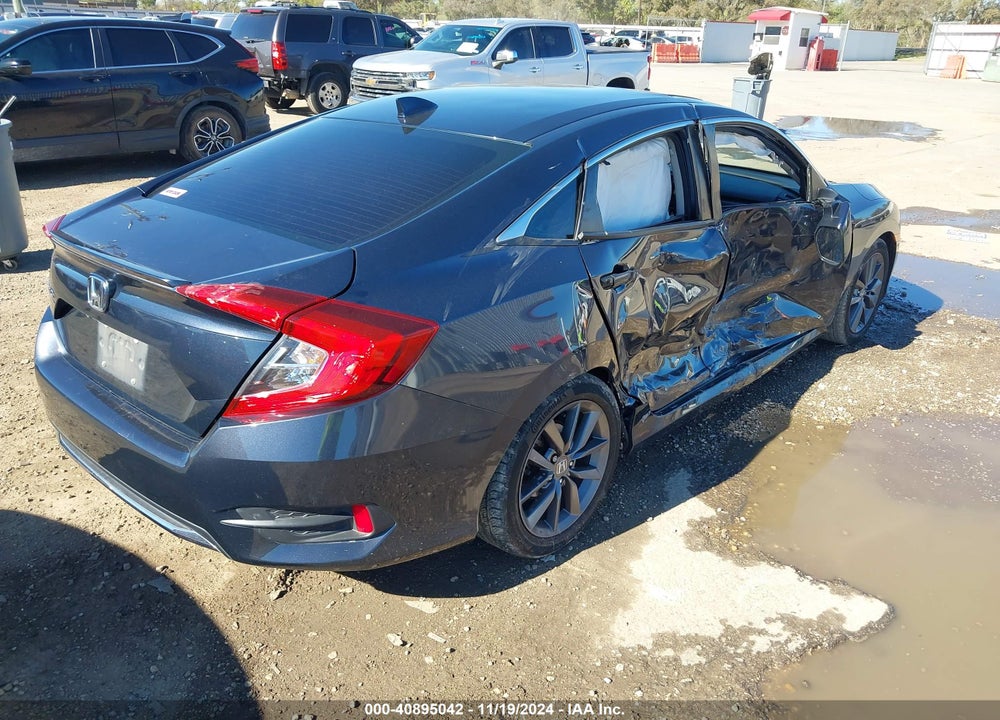 2019 HONDA CIVIC EX VIN: JHMFC1F31KX000171