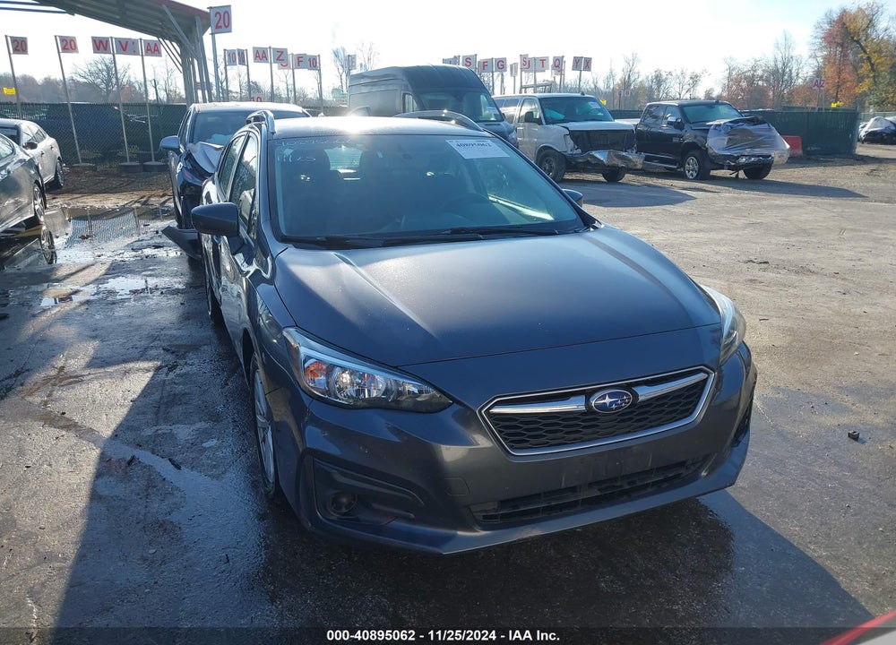 2018 SUBARU IMPREZA VIN: 4S3GTAB62J3719456