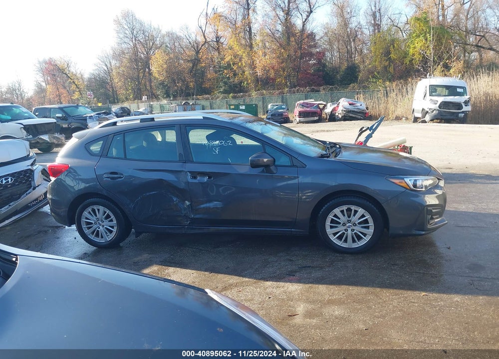 2018 SUBARU IMPREZA VIN: 4S3GTAB62J3719456