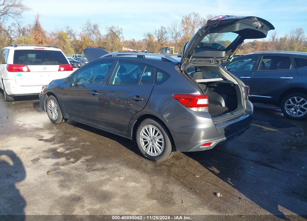 2018 SUBARU IMPREZA VIN: 4S3GTAB62J3719456