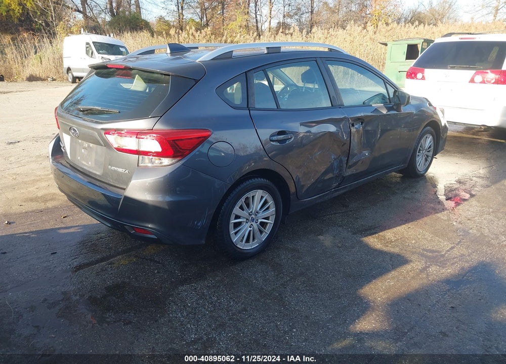 2018 SUBARU IMPREZA VIN: 4S3GTAB62J3719456