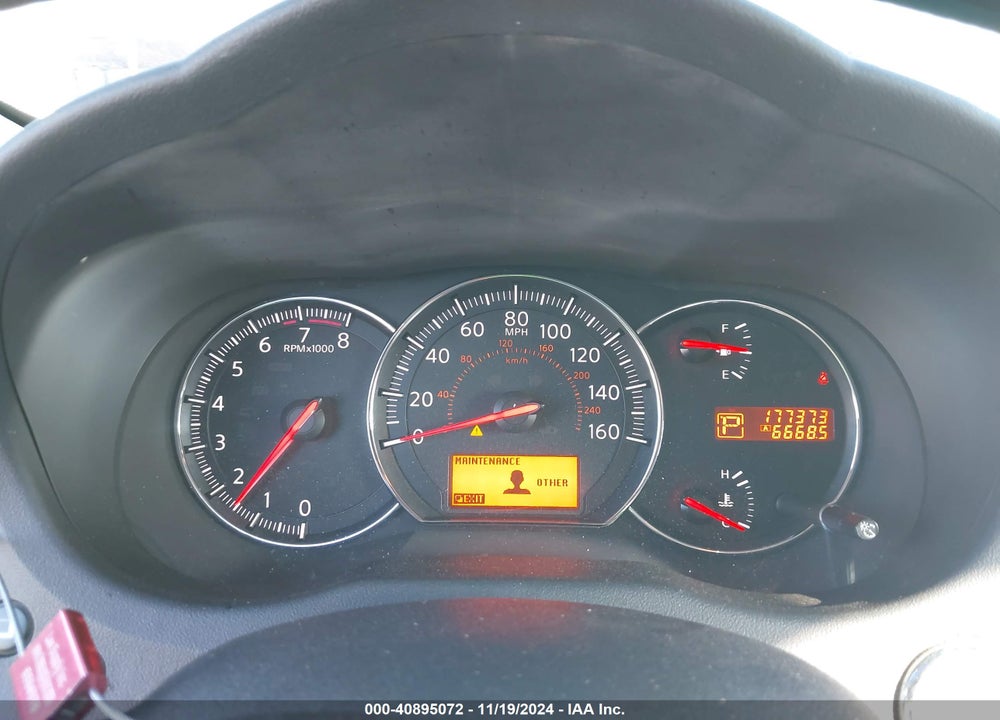 2009 NISSAN MAXIMA 3.5 S VIN: 1N4AA51E59C848448