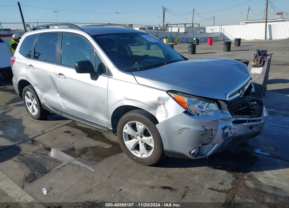 2016 SUBARU FORESTER 2.5I VIN: JF2SJABCXGH459181