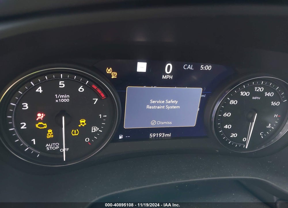 2019 CADILLAC XT4 SPORT VIN: 1GYFZFR44KF221488