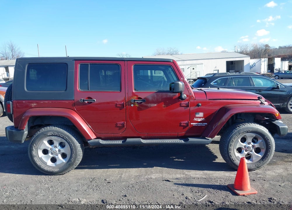 2009 JEEP WRANGLER UNLIMITED SAHARA VIN: 1J8GA59189L773646