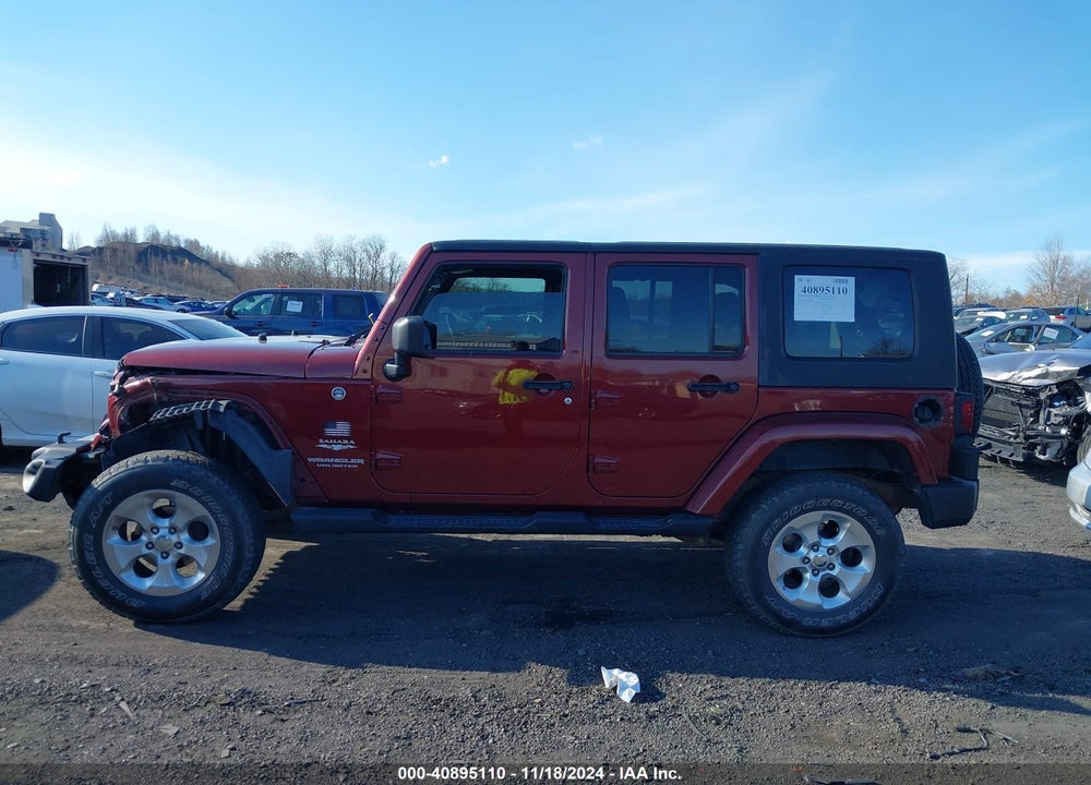 2009 JEEP WRANGLER UNLIMITED SAHARA VIN: 1J8GA59189L773646