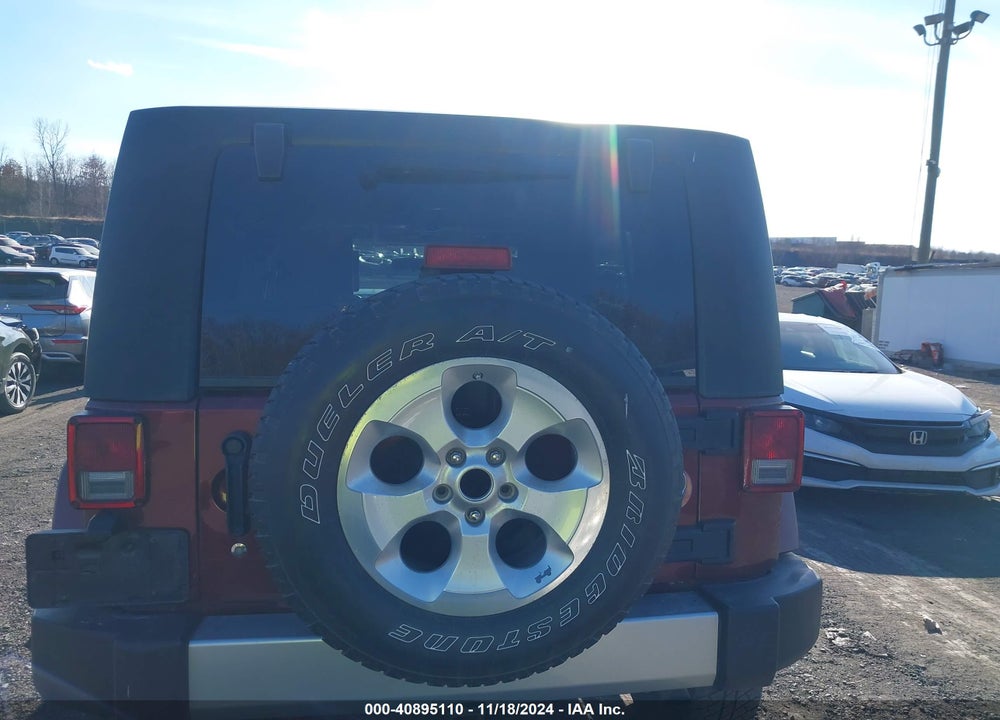 2009 JEEP WRANGLER UNLIMITED SAHARA VIN: 1J8GA59189L773646
