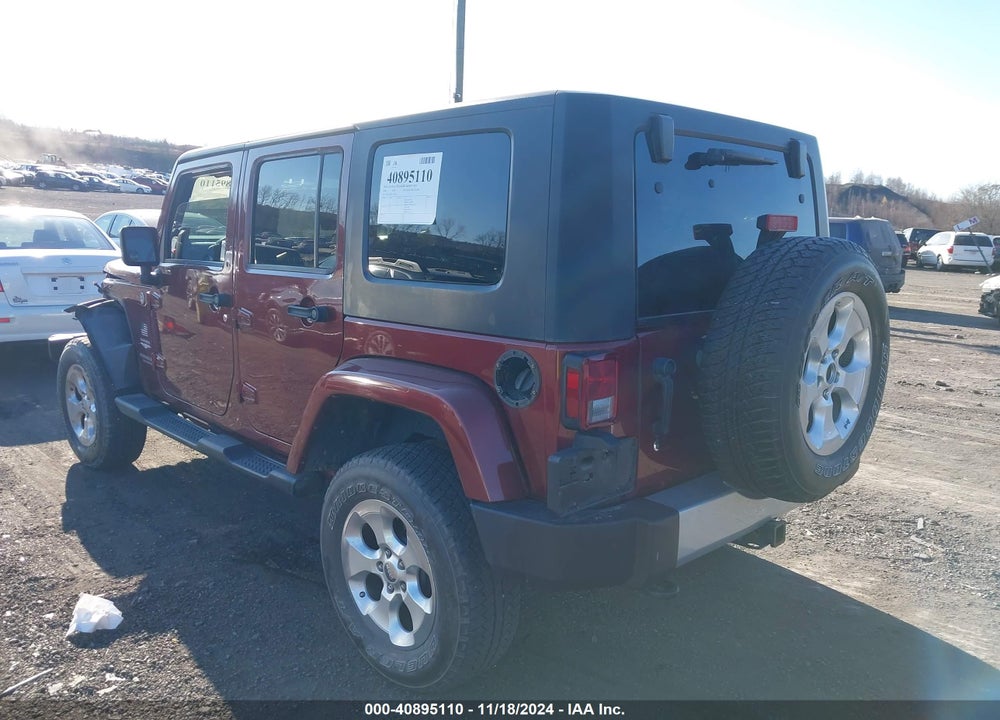 2009 JEEP WRANGLER UNLIMITED SAHARA VIN: 1J8GA59189L773646