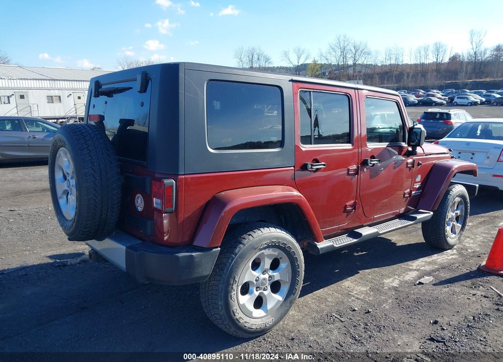 2009 JEEP WRANGLER UNLIMITED SAHARA VIN: 1J8GA59189L773646