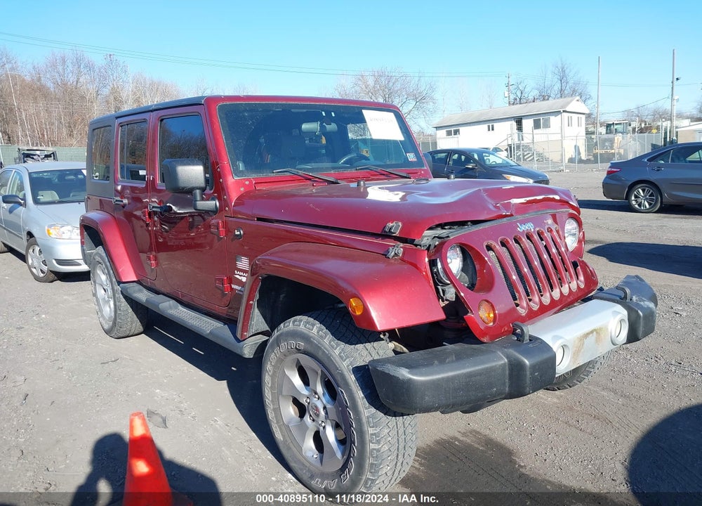 2009 JEEP WRANGLER UNLIMITED SAHARA VIN: 1J8GA59189L773646