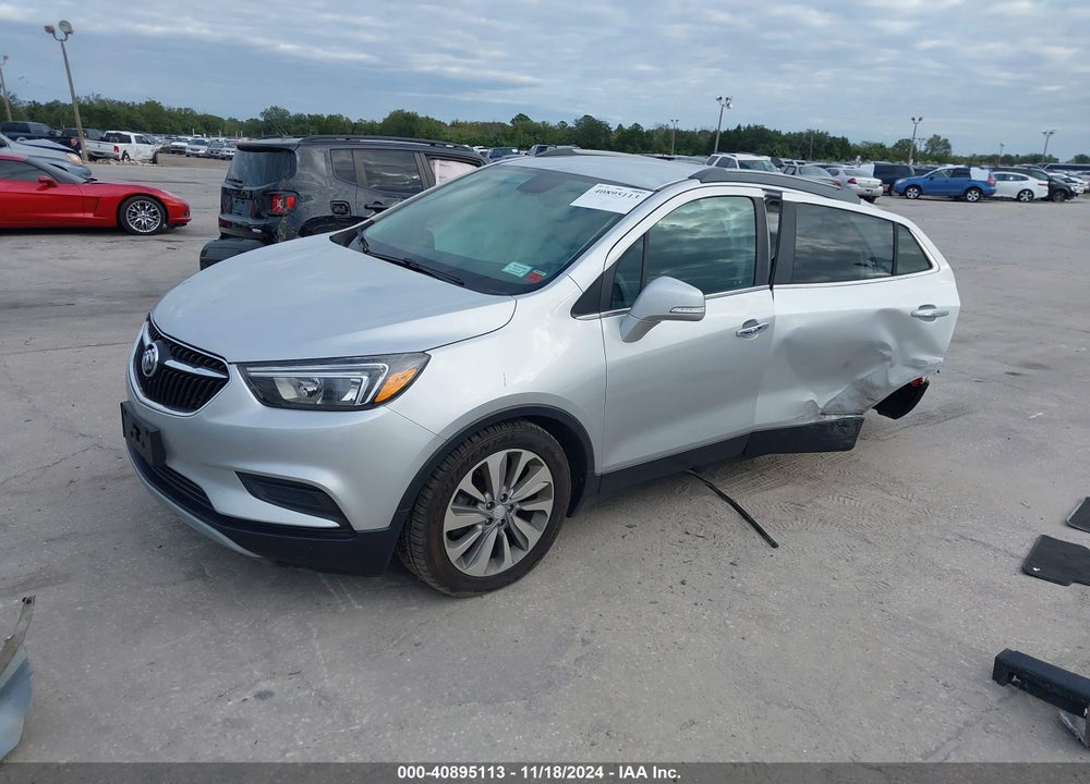 2019 BUICK ENCORE FWD PREFERRED VIN: KL4CJASB6KB907562