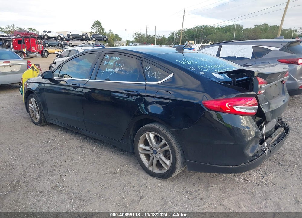2018 FORD FUSION SE VIN: 3FA6P0HD2JR251509