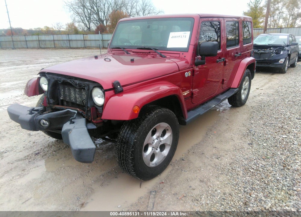 2013 JEEP WRANGLER UNLIMITED SAHARA VIN: 1C4HJWEG6DL510110