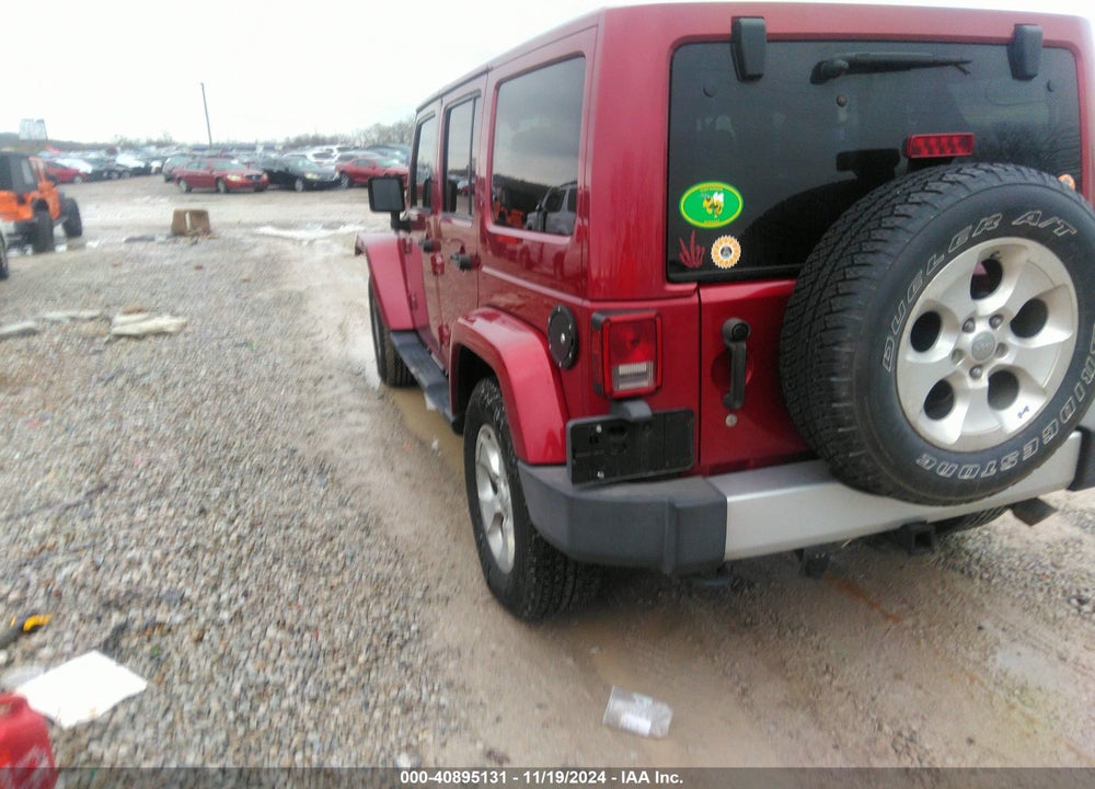 2013 JEEP WRANGLER UNLIMITED SAHARA VIN: 1C4HJWEG6DL510110