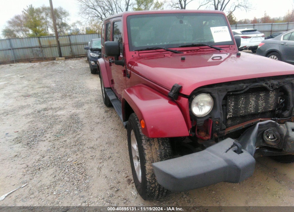 2013 JEEP WRANGLER UNLIMITED SAHARA VIN: 1C4HJWEG6DL510110