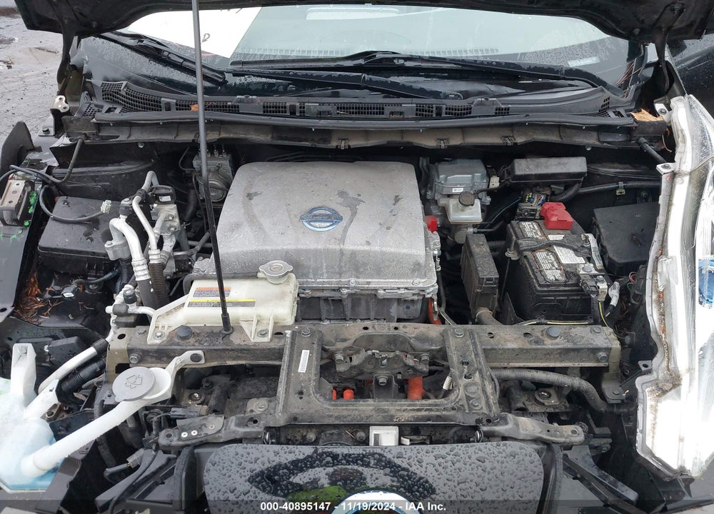2013 NISSAN LEAF SV VIN: 1N4AZ0CP2DC409324