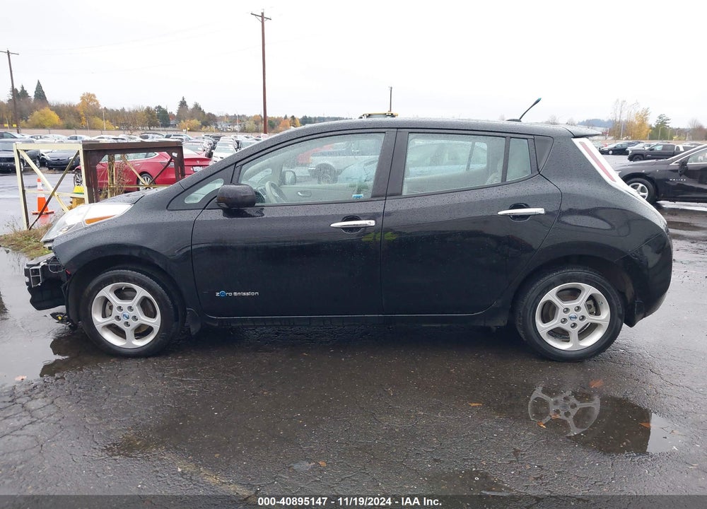 2013 NISSAN LEAF SV VIN: 1N4AZ0CP2DC409324