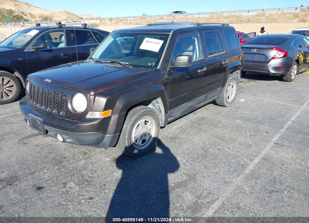 2014 JEEP PATRIOT SPORT VIN: 1C4NJPBBXED649184